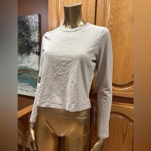 lululemon athletica Beige Long Sleeve Top